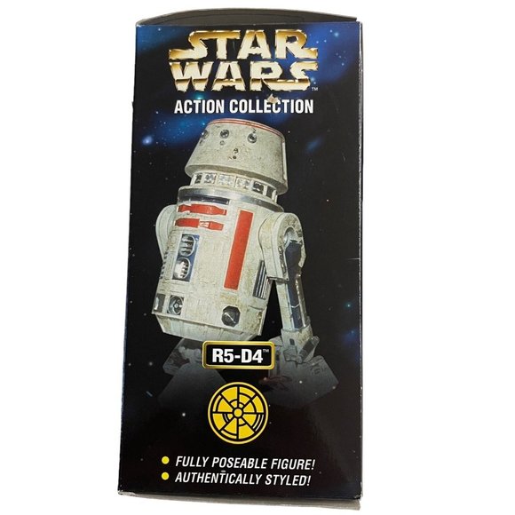 Star Wars Action Collection 6 R5-D4 Action Figure In Package 1998 Hasbro NIB New - Picture 6 of 6